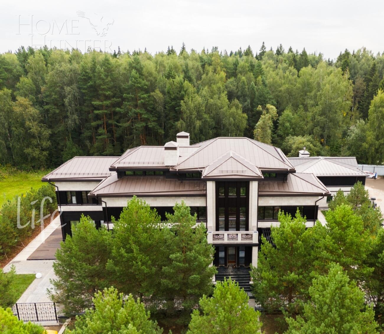 2-этажный коттедж 1 269 м² без отделки