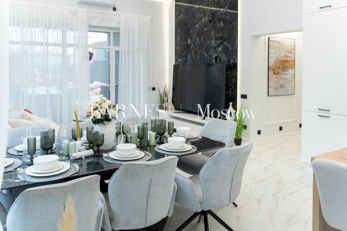 1-этажный коттедж 164 м² с отделкой