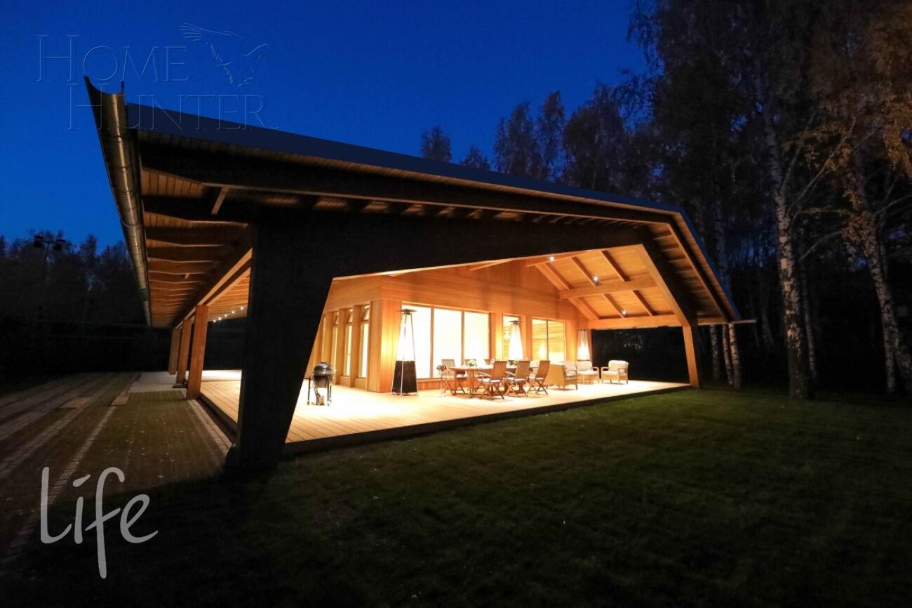 1-этажный коттедж 330 м² с отделкой