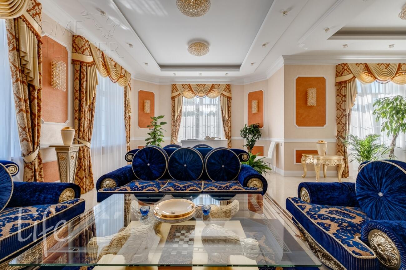 3-этажный коттедж 1 650 м² с отделкой