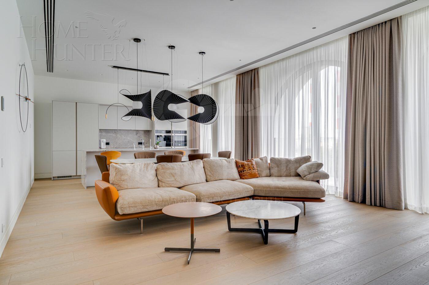 2-КОМН. КВАРТИРА С ОТДЕЛКОЙ 165.9 М² НА 4 ЭТАЖЕ