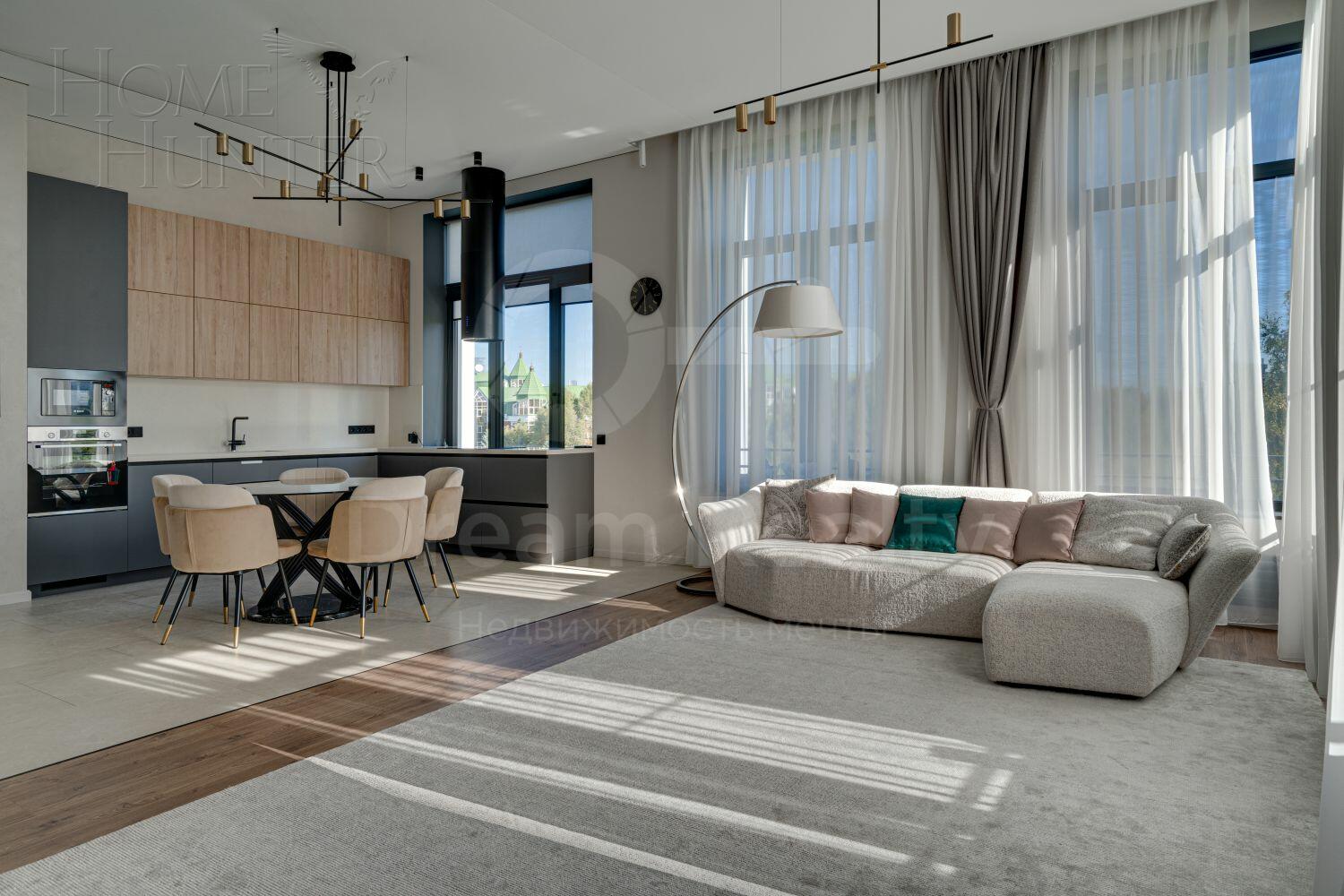 4-КОМН. КВАРТИРА С ОТДЕЛКОЙ 135.9 М² НА 3 ЭТАЖЕ