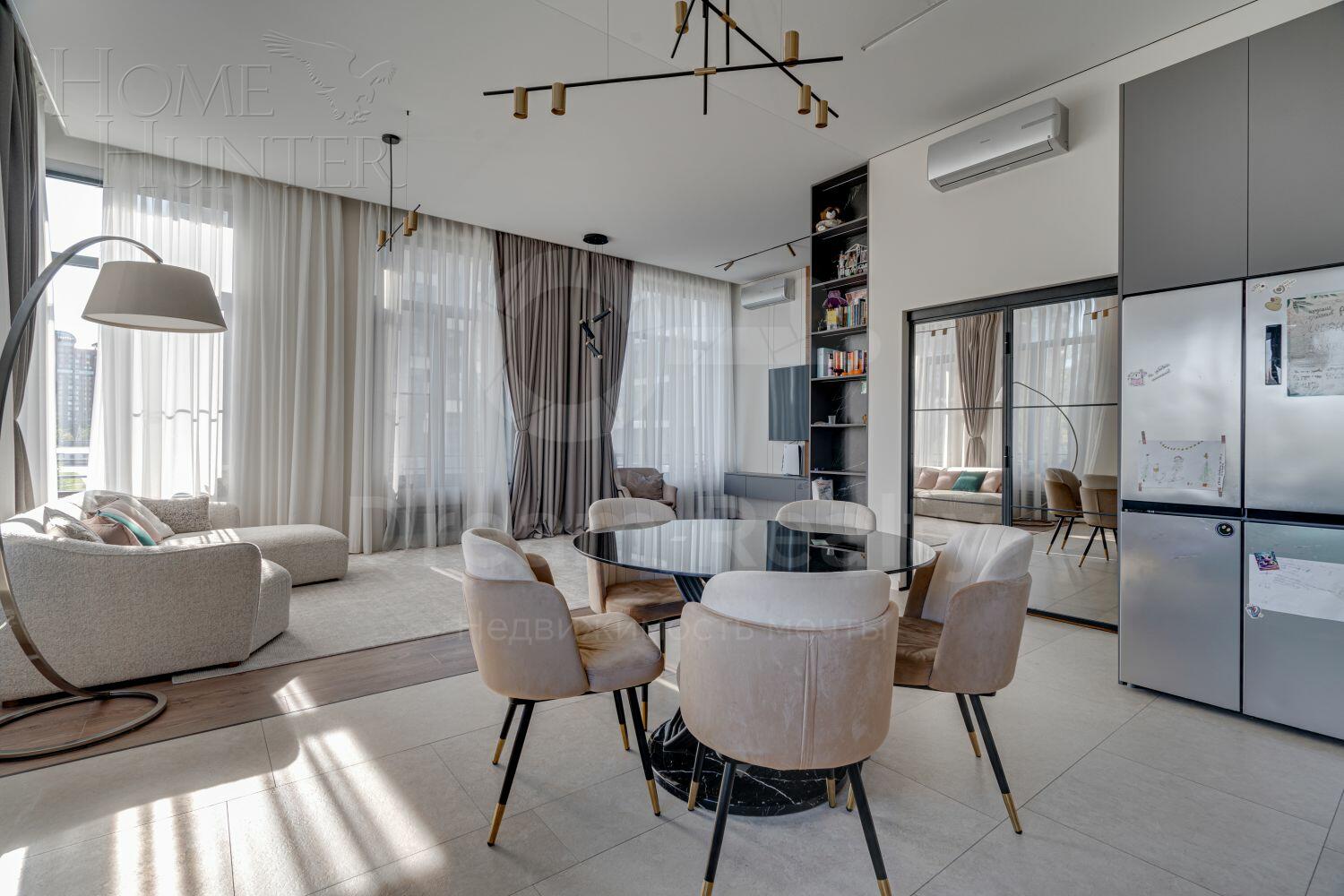 4-КОМН. КВАРТИРА С ОТДЕЛКОЙ 135.9 М² НА 3 ЭТАЖЕ