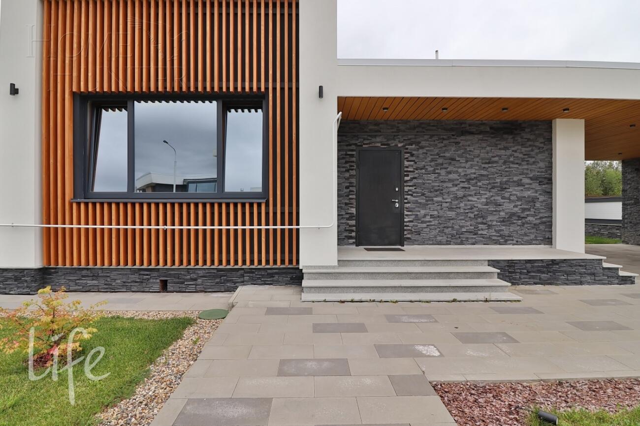 1-этажный коттедж 170 м² с отделкой