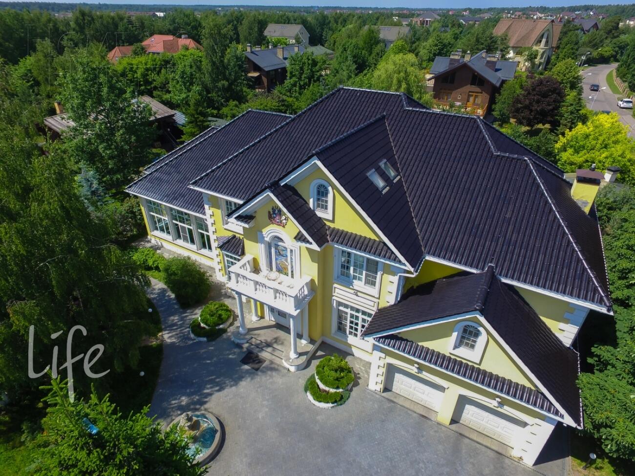 2-этажный коттедж 800 м² с отделкой