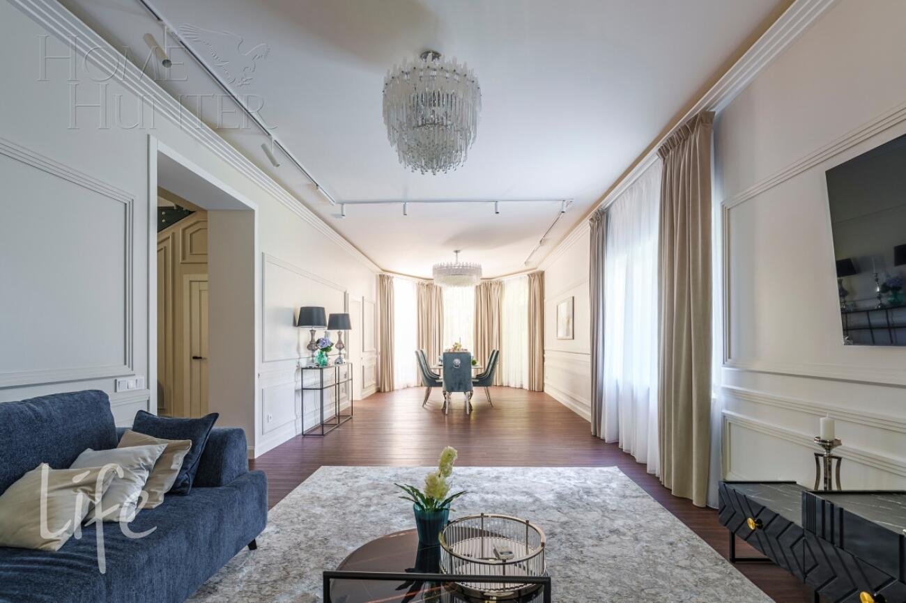 2-этажный коттедж 443 м² с отделкой