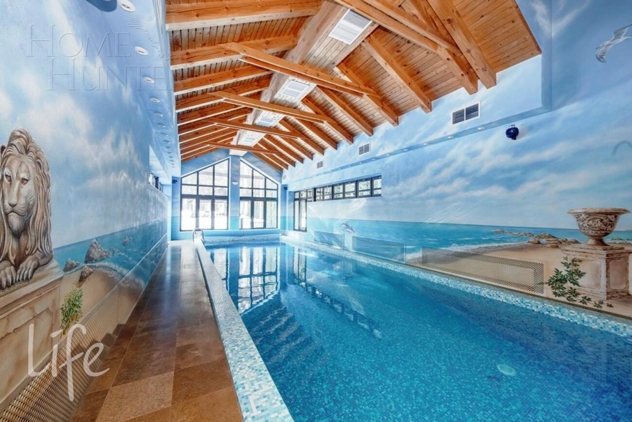 2-этажный коттедж 800 м² с отделкой