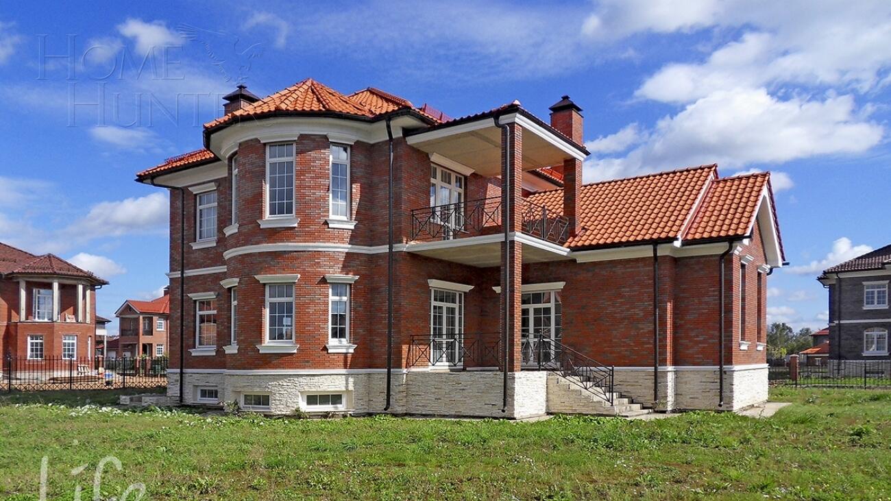 2-этажный коттедж 495 м² без отделки