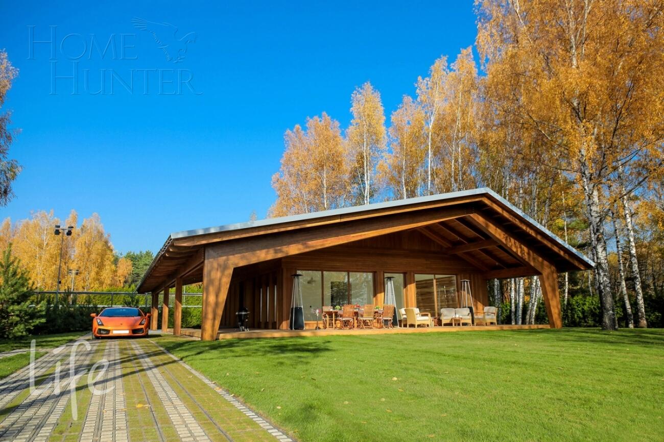 1-этажный коттедж 330 м² с отделкой