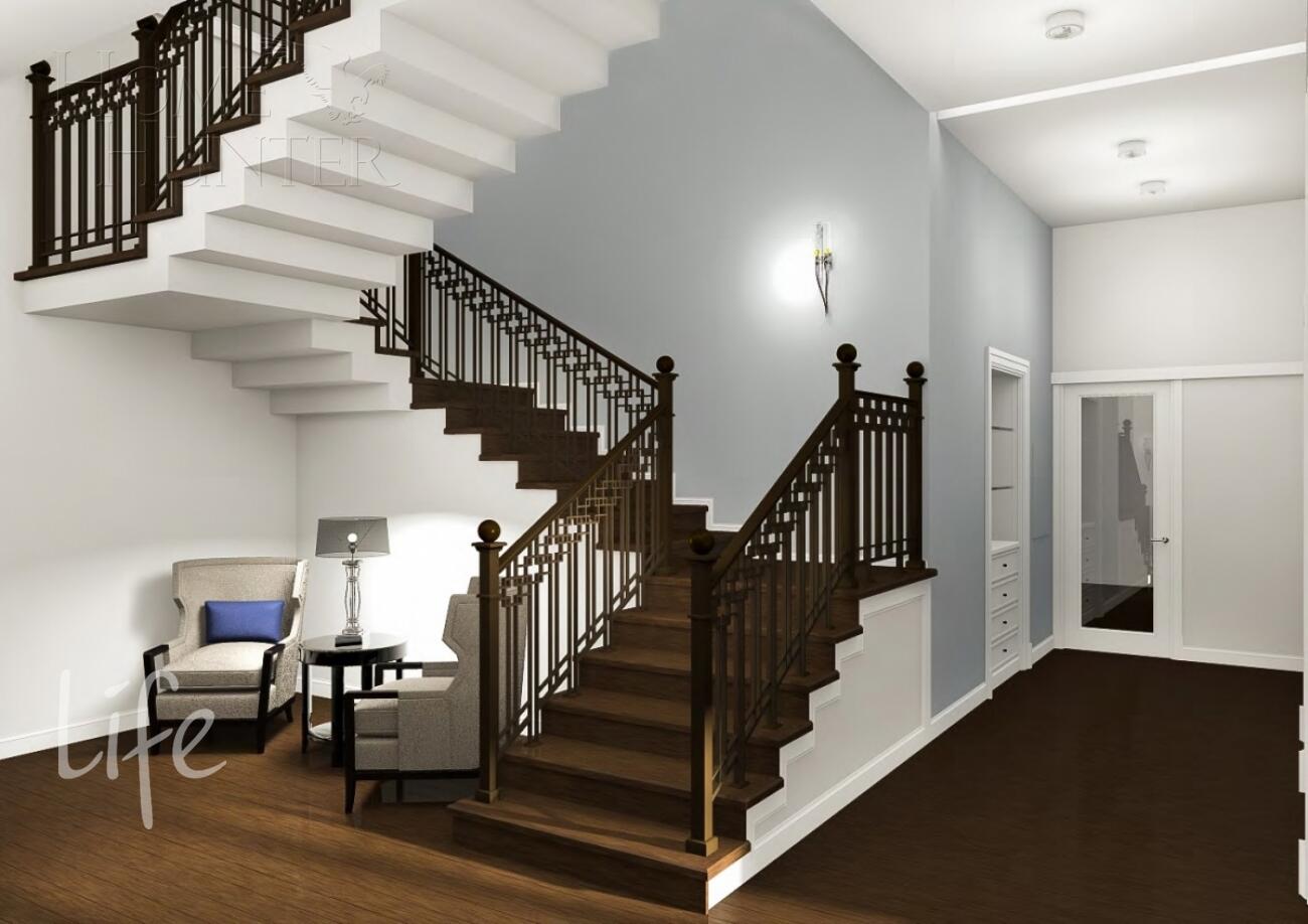 2-этажный коттедж 692 м² без отделки