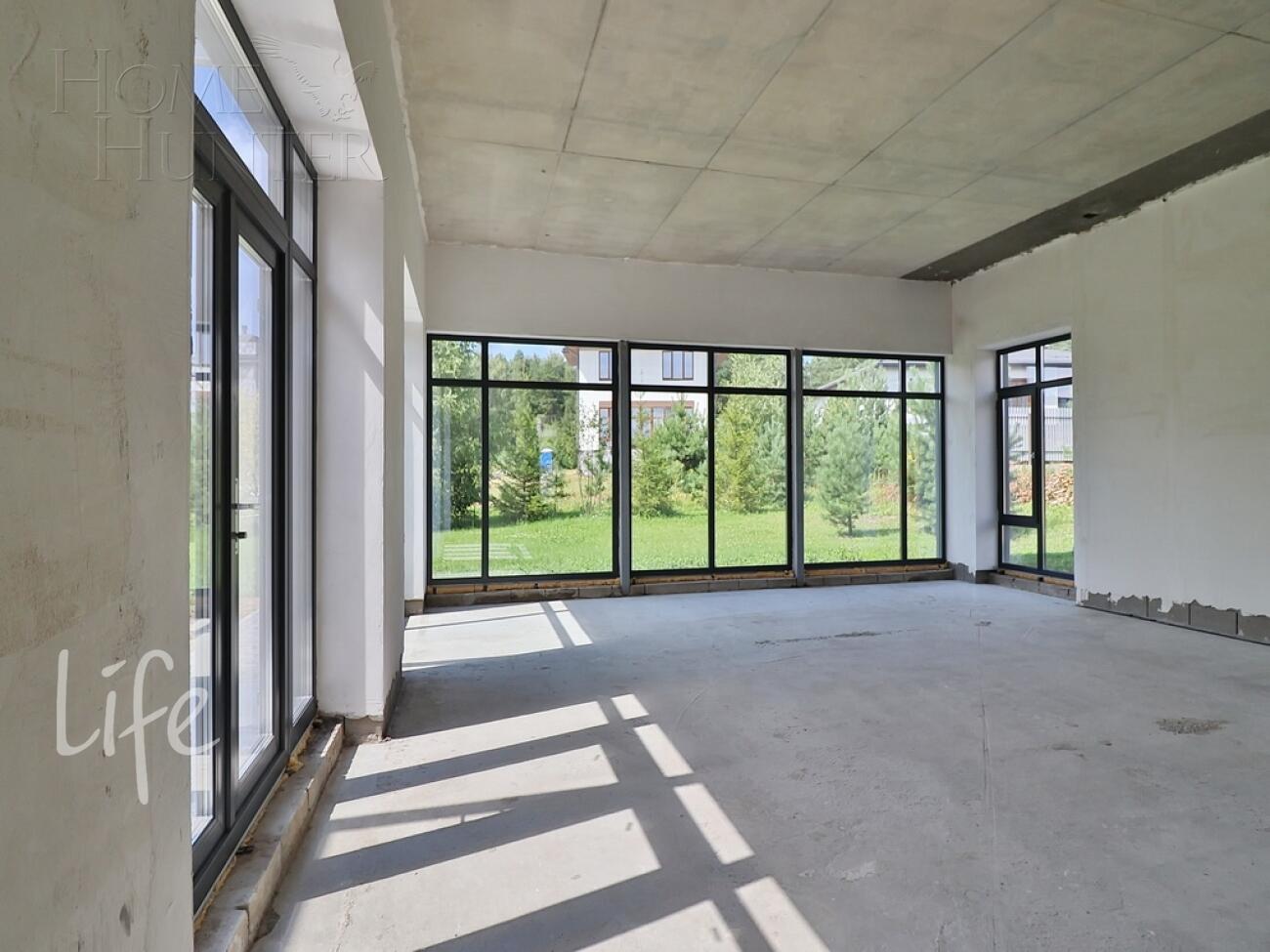 1-этажный коттедж 250 м² без отделки