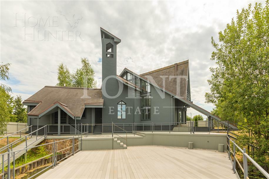 2-этажный коттедж 380 м² с отделкой