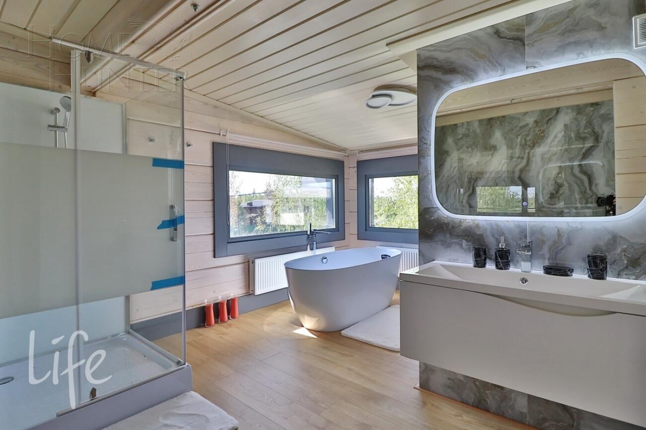 2-этажный коттедж 263 м² с отделкой