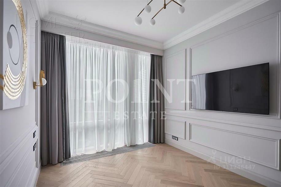 5-КОМН. КВАРТИРА С ОТДЕЛКОЙ 190 М² НА 30 ЭТАЖЕ