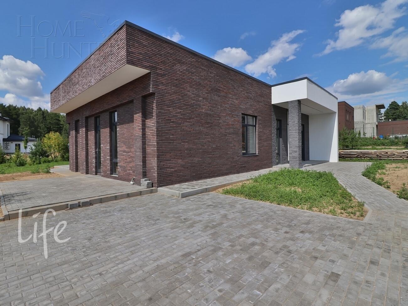 1-этажный коттедж 250 м² без отделки