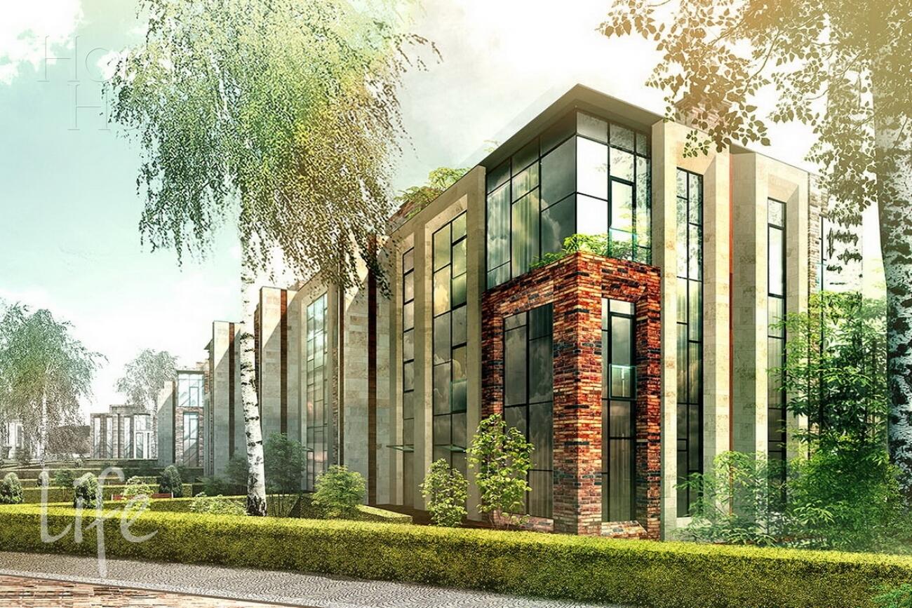 3-этажный таунхаус 277 м² без отделки