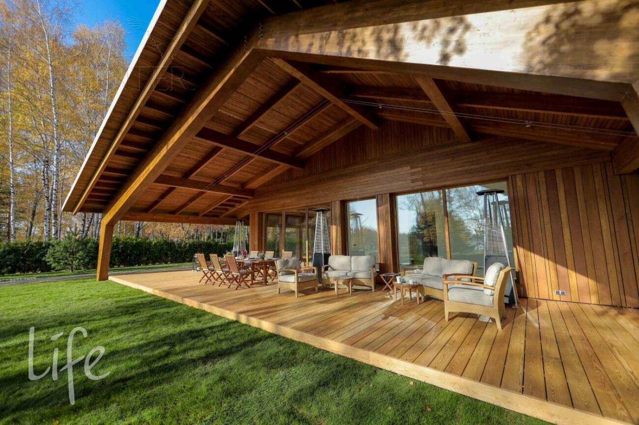 1-этажный коттедж 330 м² с отделкой