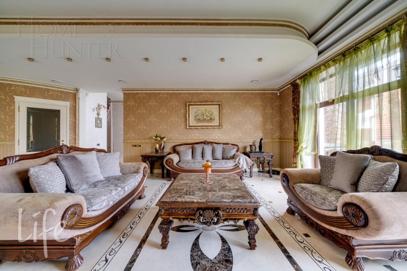 2-этажный коттедж 450 м² с отделкой