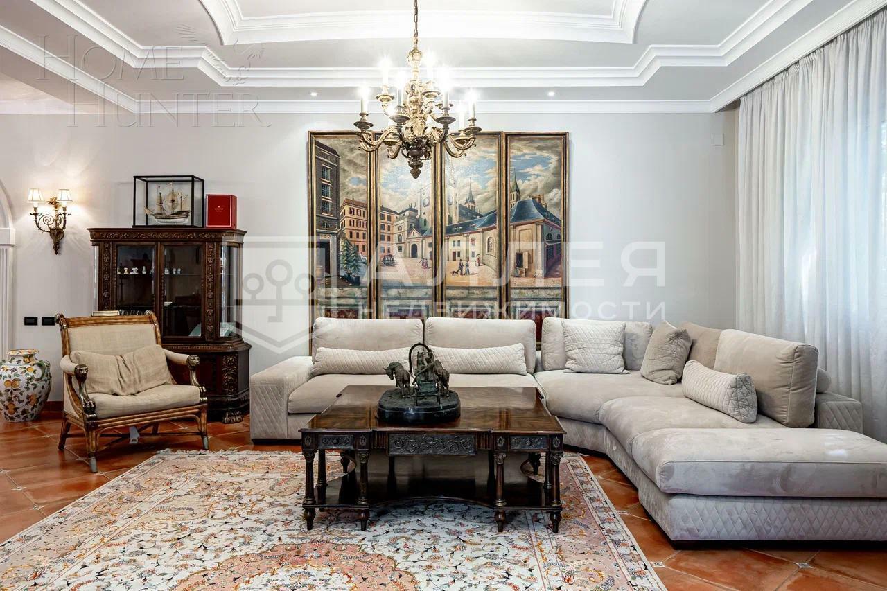 2-этажный коттедж 850 м² с отделкой