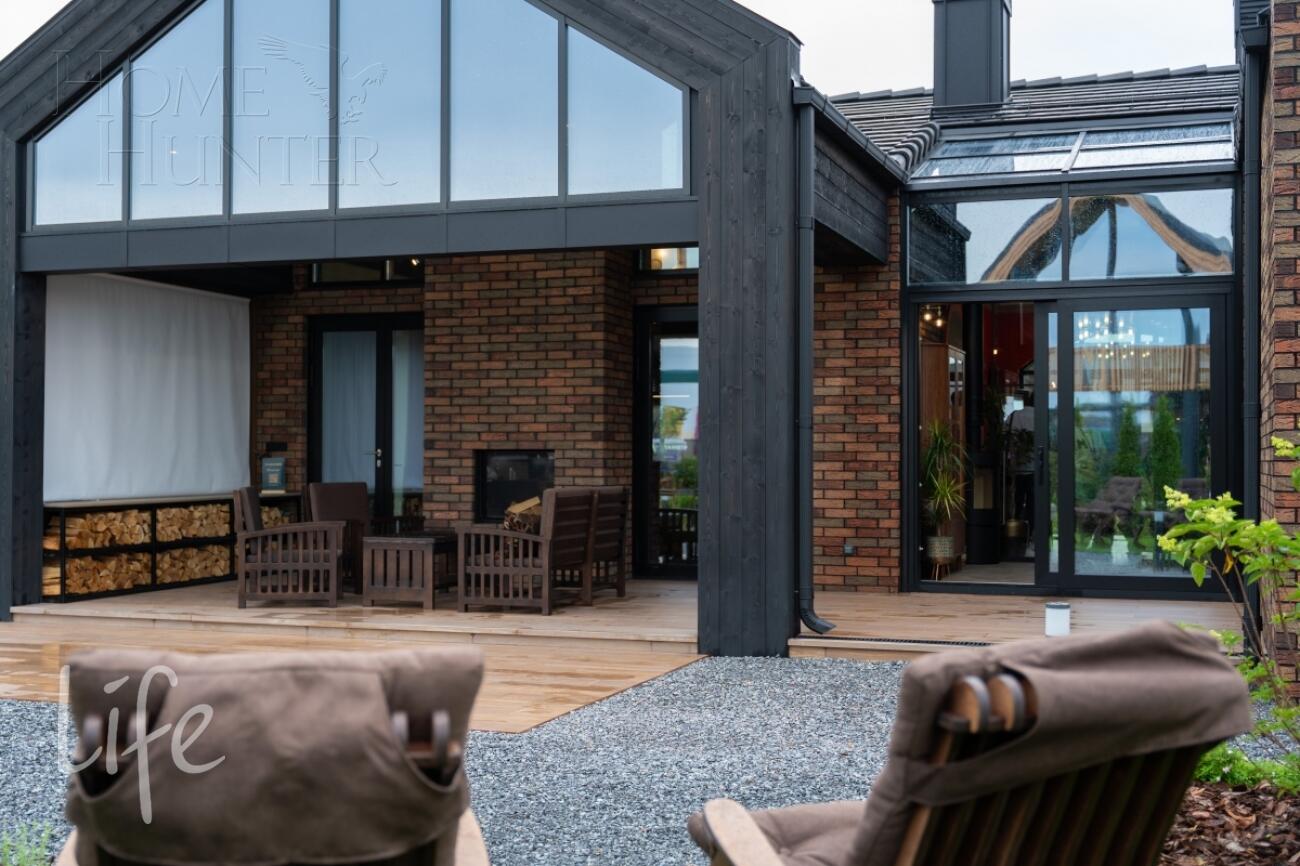 1-этажный коттедж 217 м² с отделкой