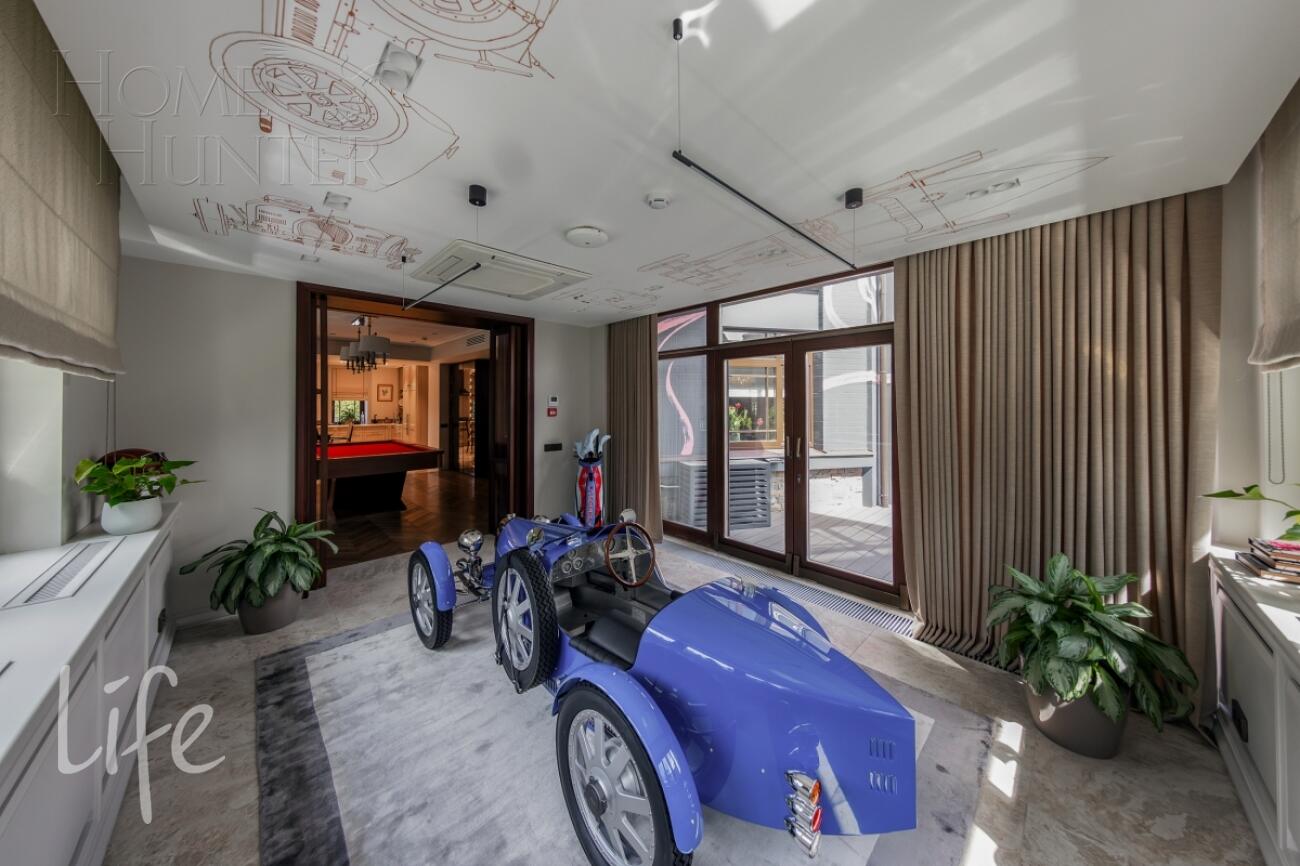 2-этажный коттедж 550 м² с отделкой