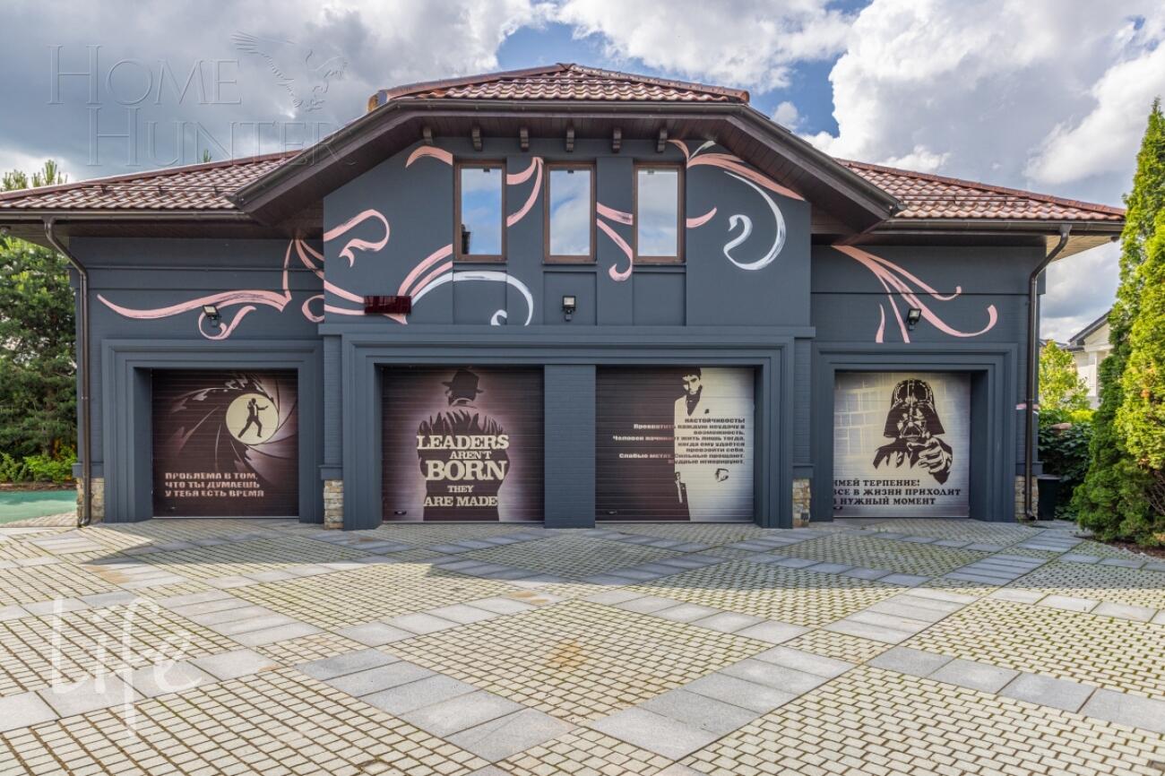 2-этажный коттедж 550 м² с отделкой