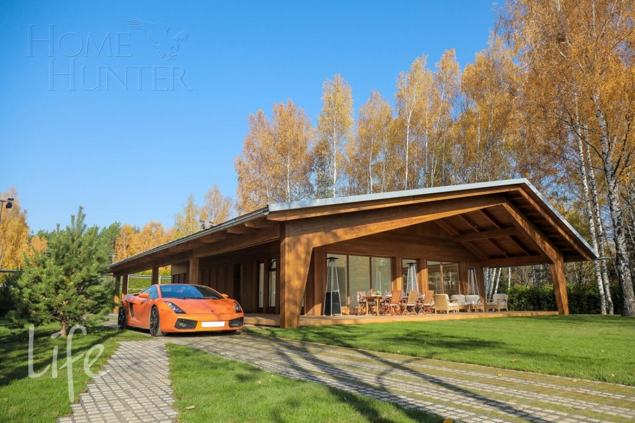 1-этажный коттедж 330 м² с отделкой