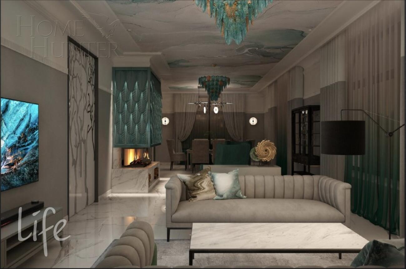 2-этажный коттедж 669 м² без отделки