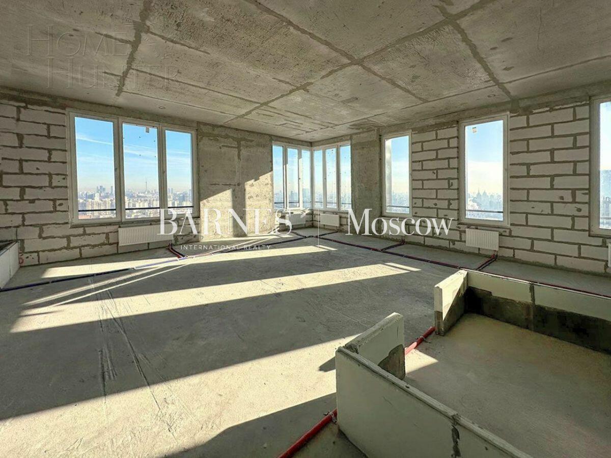 3-КОМН. ПЕНТХАУС БЕЗ ОТДЕЛКИ 84.1 М² НА 41 ЭТАЖЕ