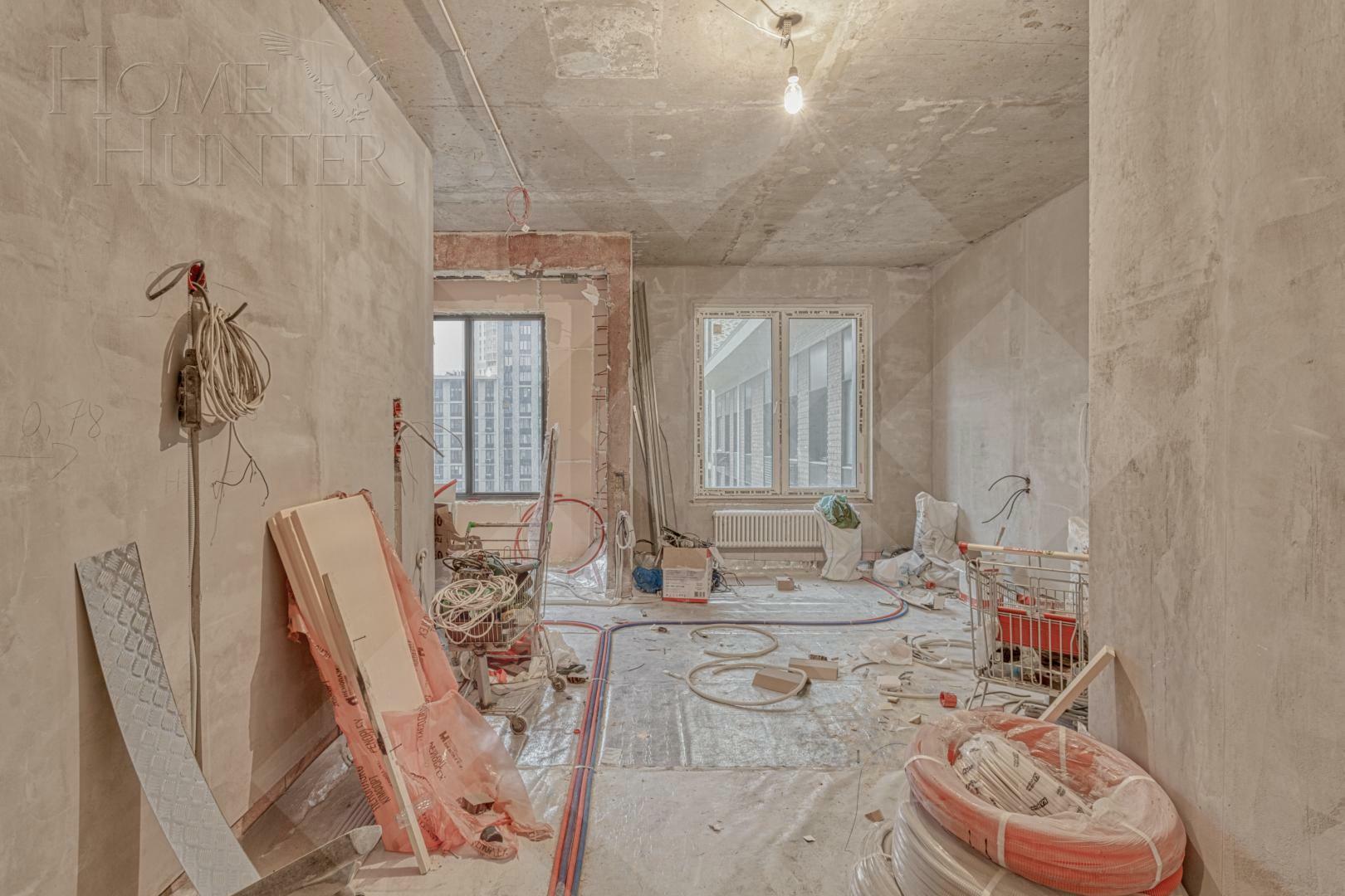 4-КОМН. КВАРТИРА БЕЗ ОТДЕЛКИ 120 М² НА 8 ЭТАЖЕ