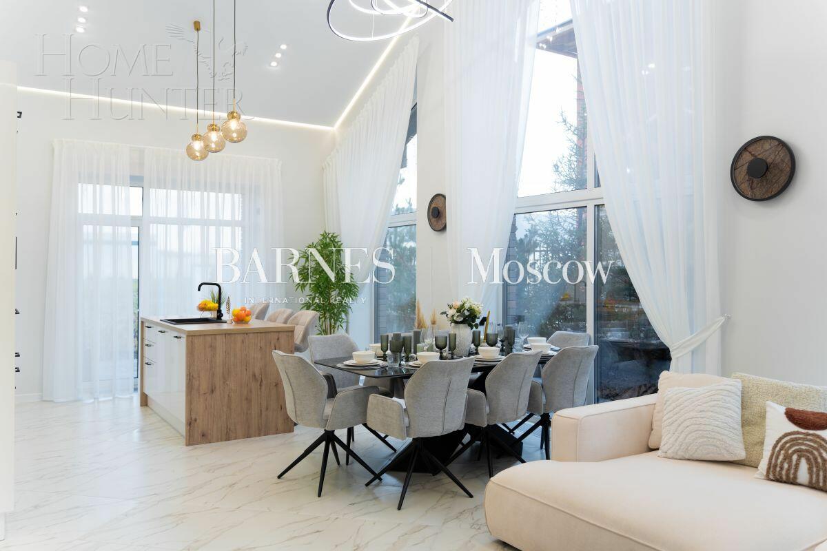 1-этажный коттедж 164 м² с отделкой