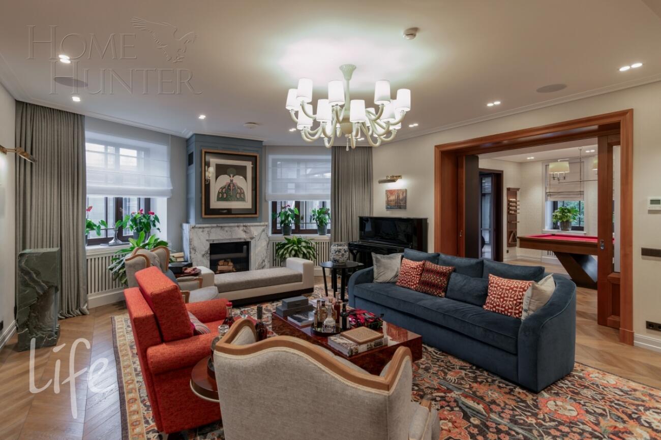 2-этажный коттедж 550 м² с отделкой