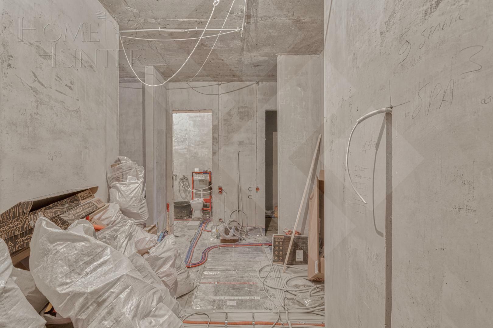 4-КОМН. КВАРТИРА БЕЗ ОТДЕЛКИ 120 М² НА 8 ЭТАЖЕ