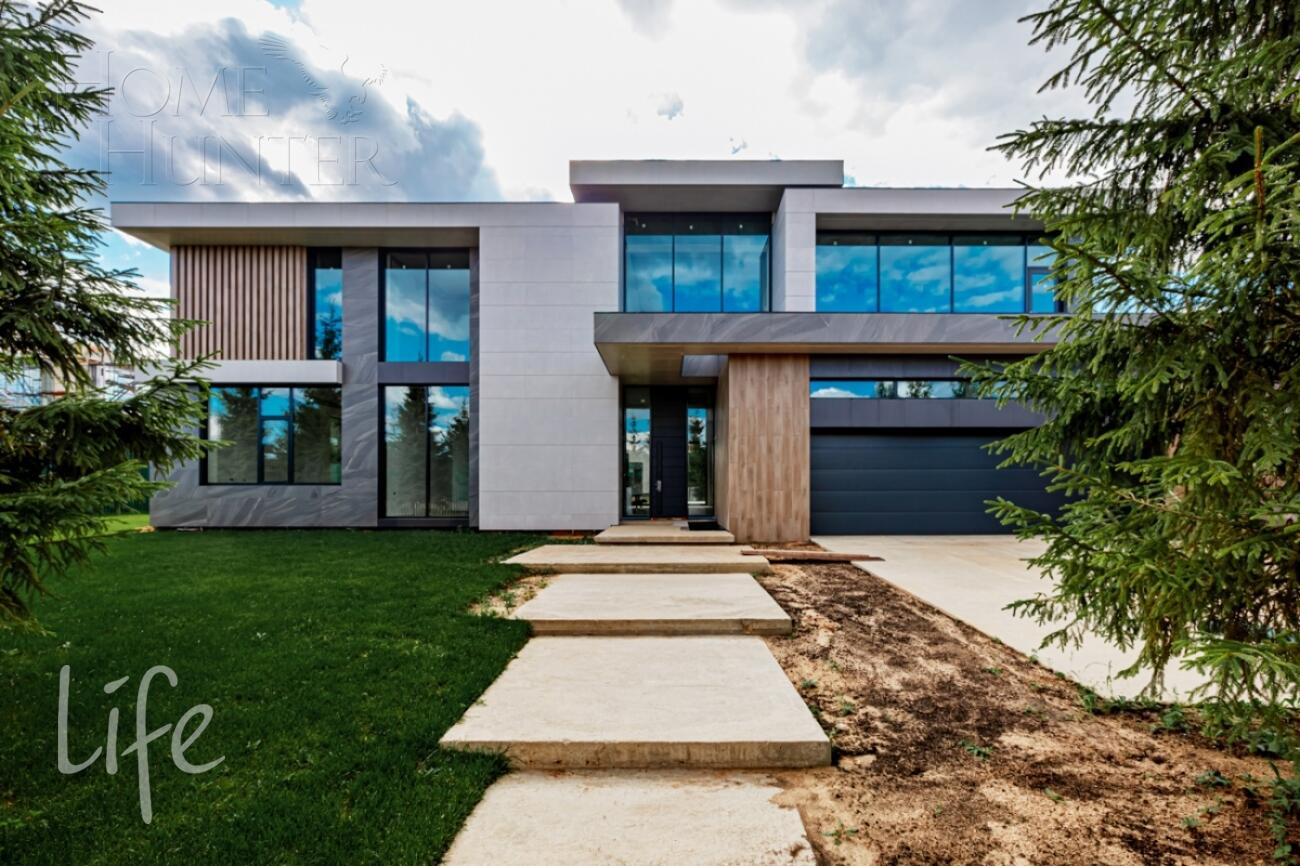 2-этажный коттедж 891 м² без отделки