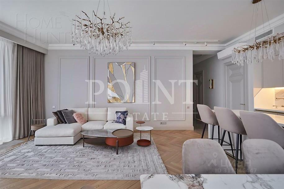 5-КОМН. КВАРТИРА С ОТДЕЛКОЙ 190 М² НА 30 ЭТАЖЕ