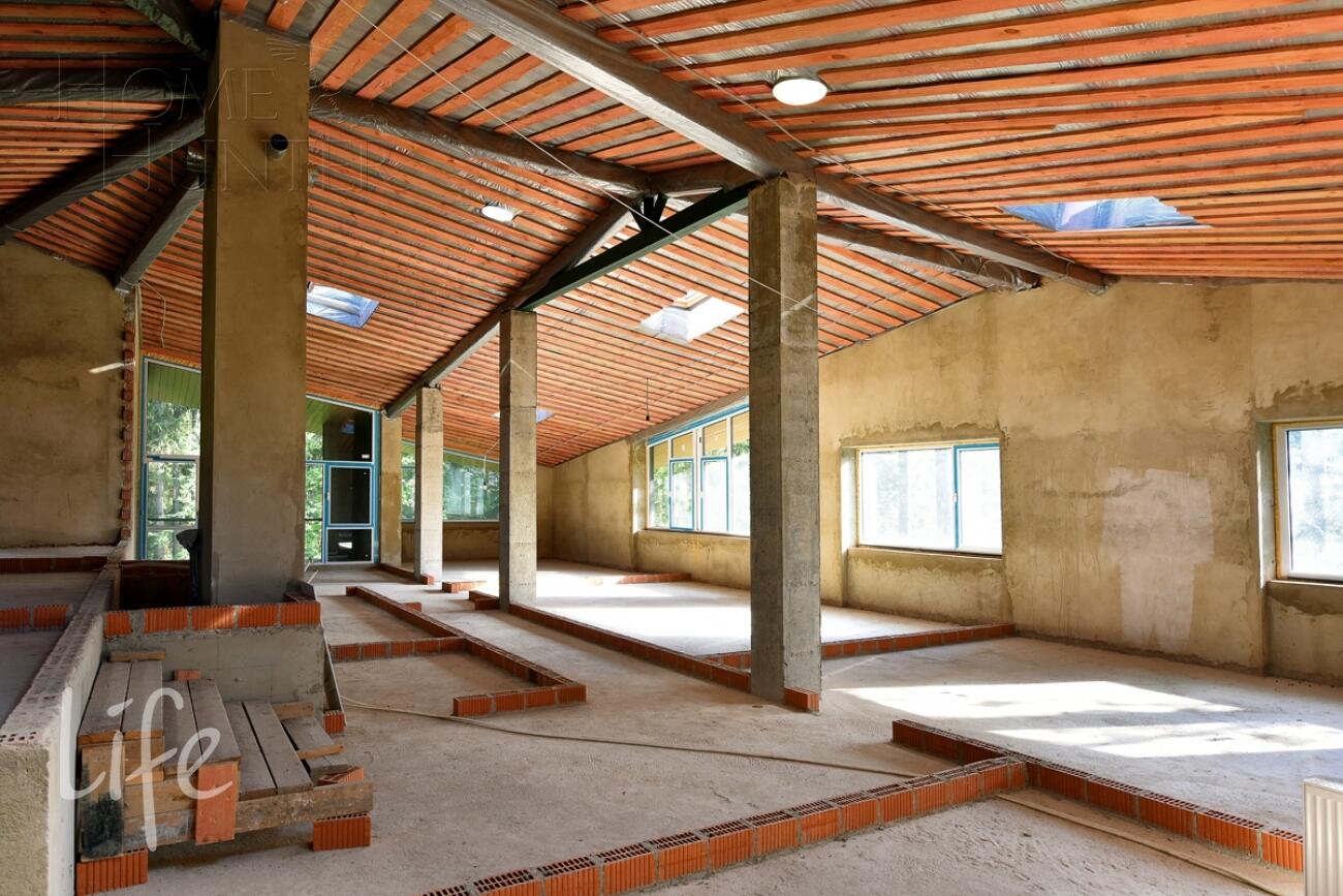 2-этажный коттедж 750 м² без отделки