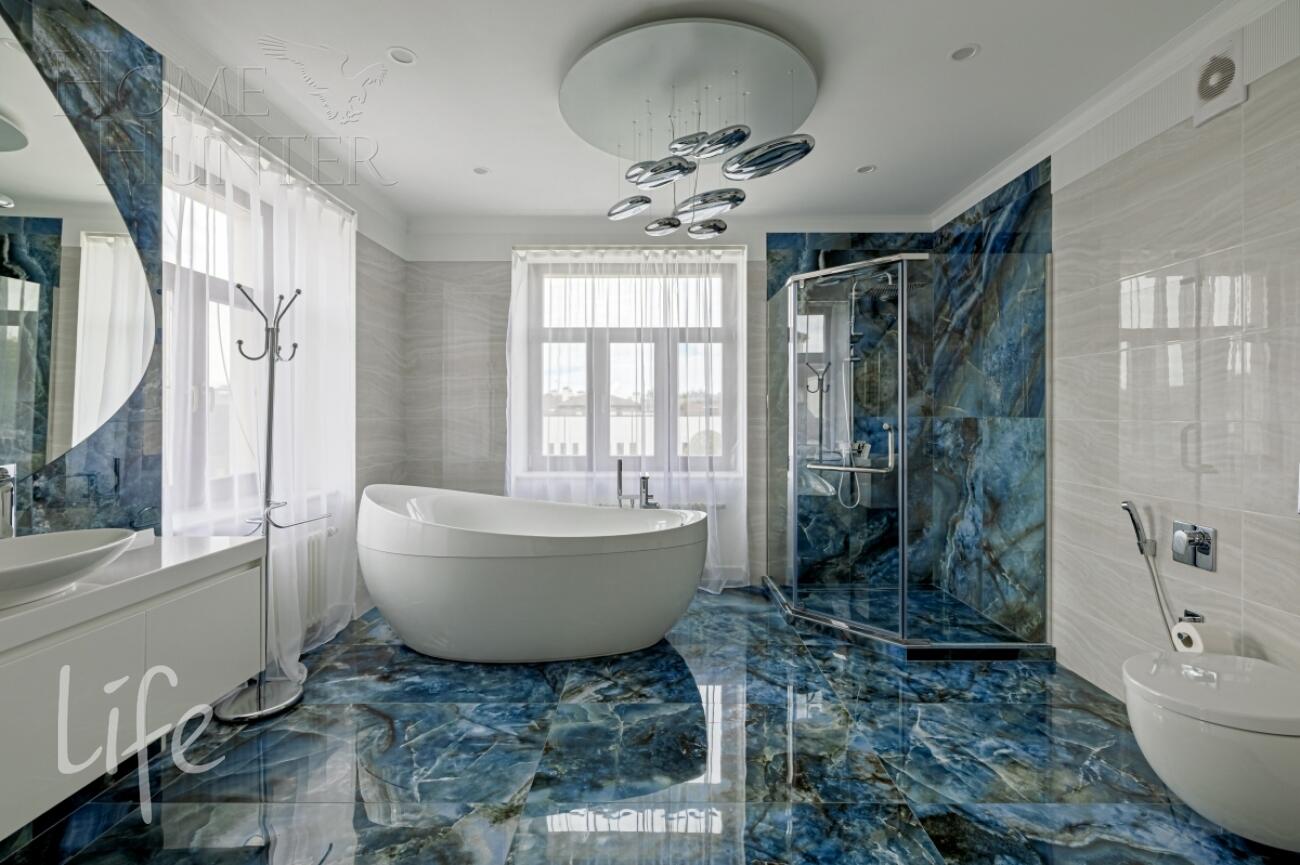 2-этажный коттедж 450 м² с отделкой