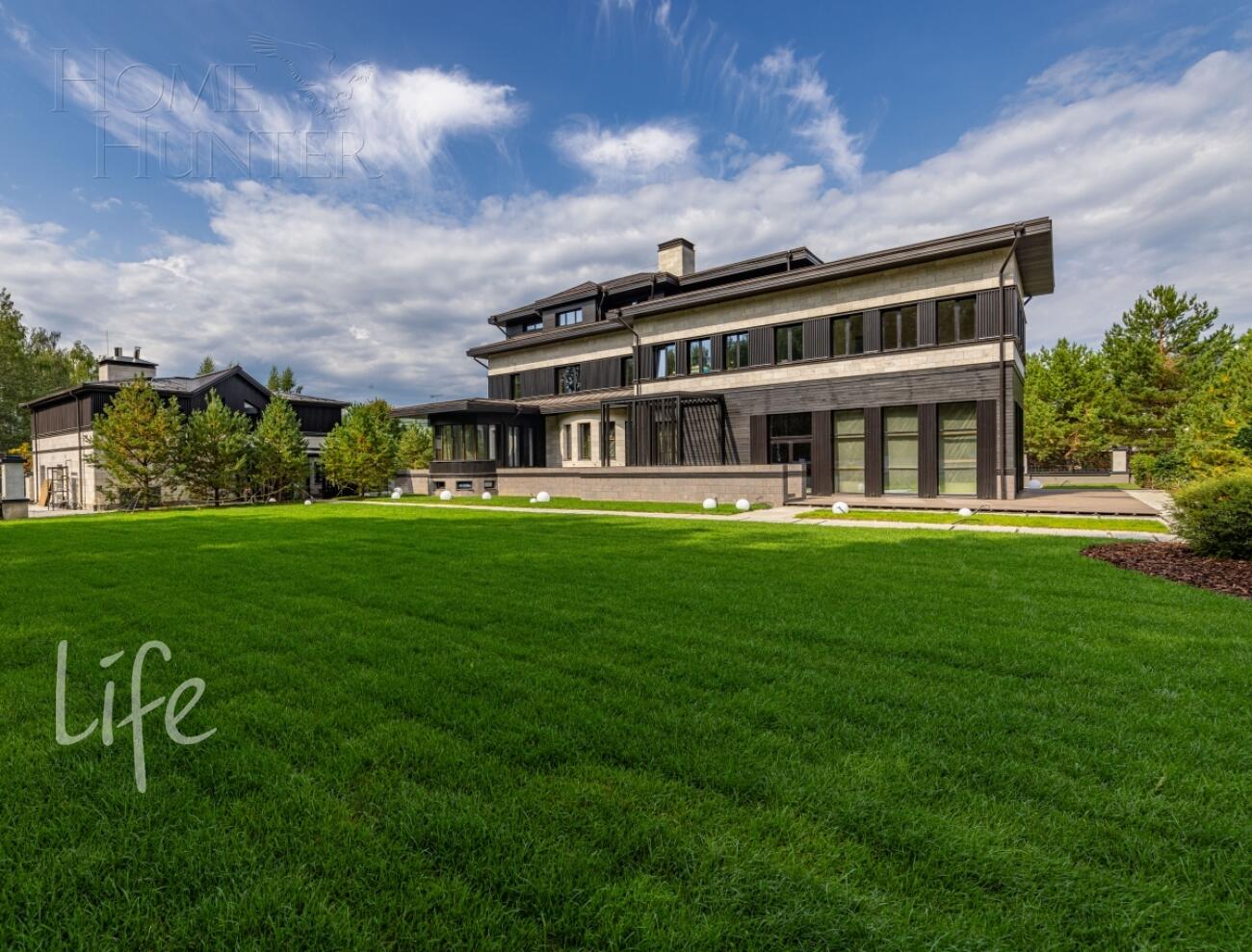 2-этажный коттедж 1 269 м² без отделки