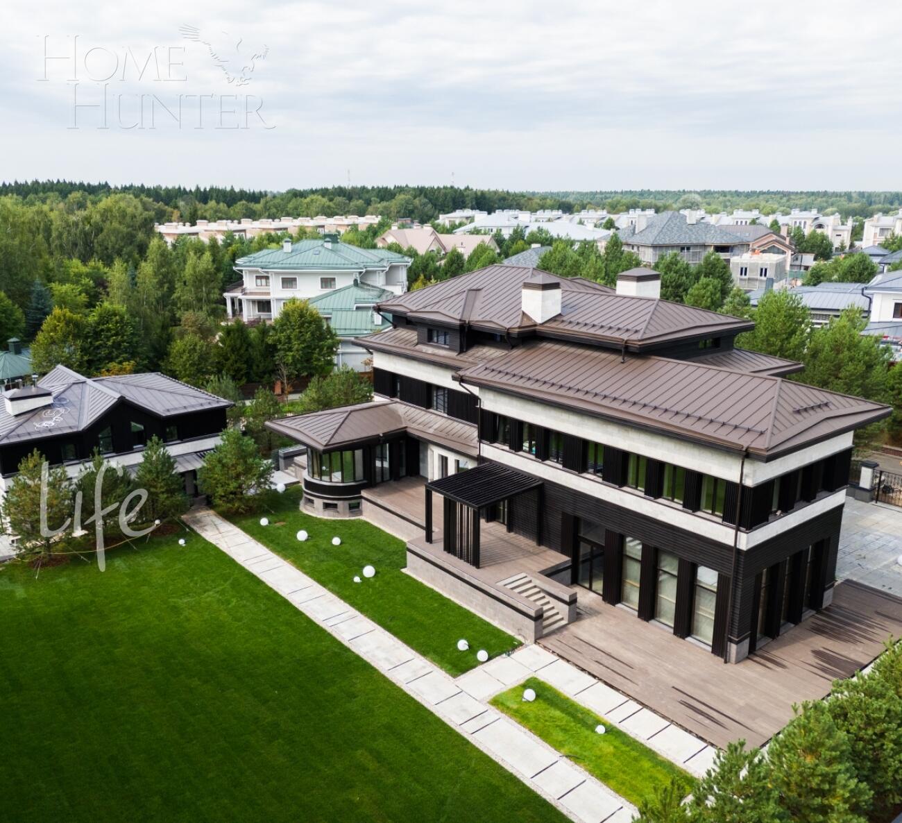 2-этажный коттедж 1 269 м² без отделки