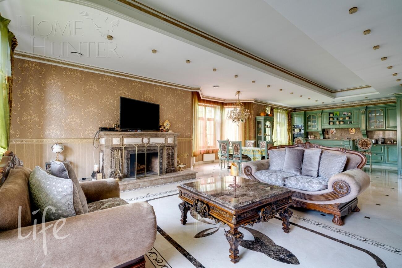 2-этажный коттедж 450 м² с отделкой