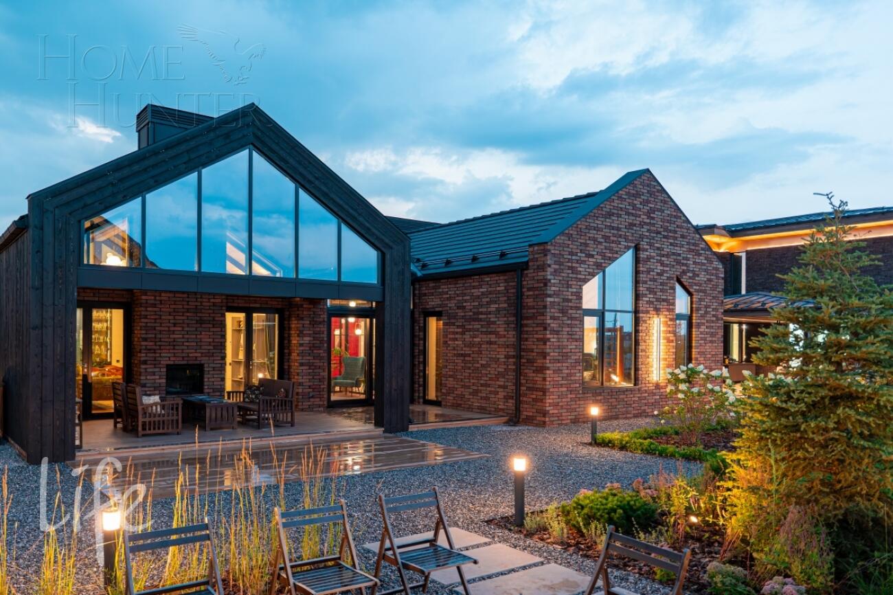 1-этажный коттедж 217 м² с отделкой