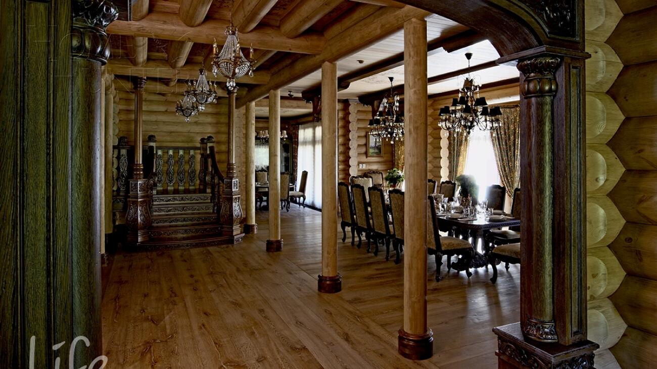 2-этажный коттедж 1 600 м² с отделкой