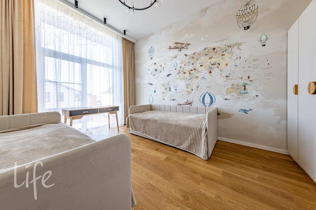 2-этажный коттедж 260 м² с отделкой