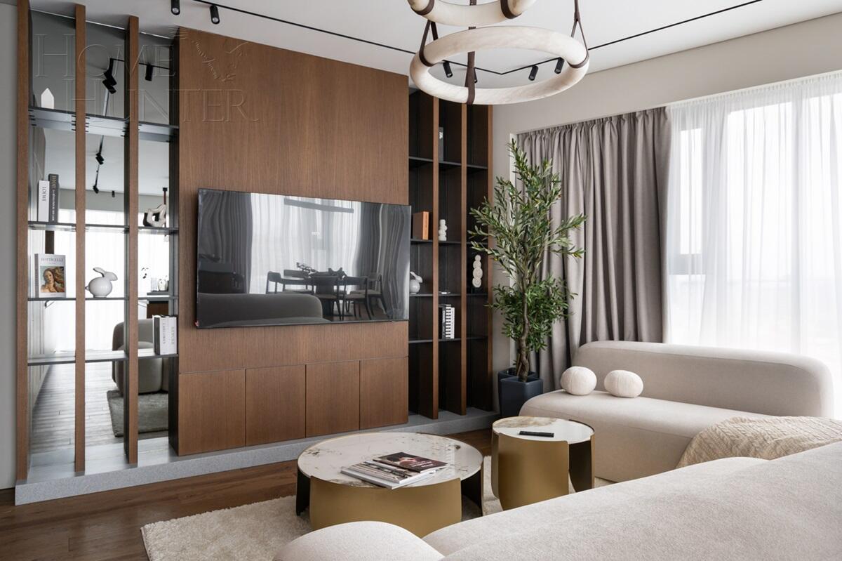 4-КОМН. КВАРТИРА С ОТДЕЛКОЙ 135 М² НА 15 ЭТАЖЕ