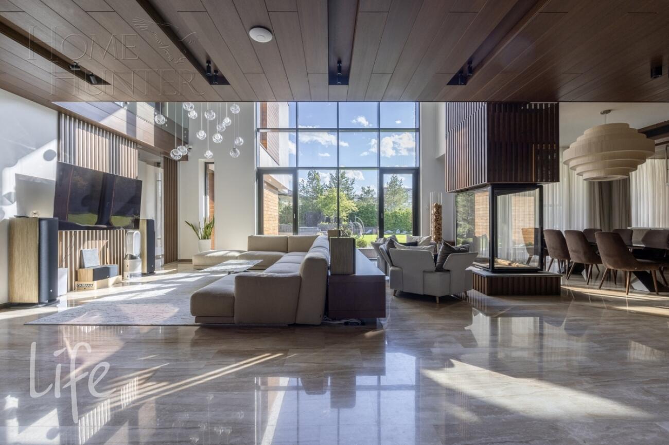 2-этажный коттедж 550 м² с отделкой