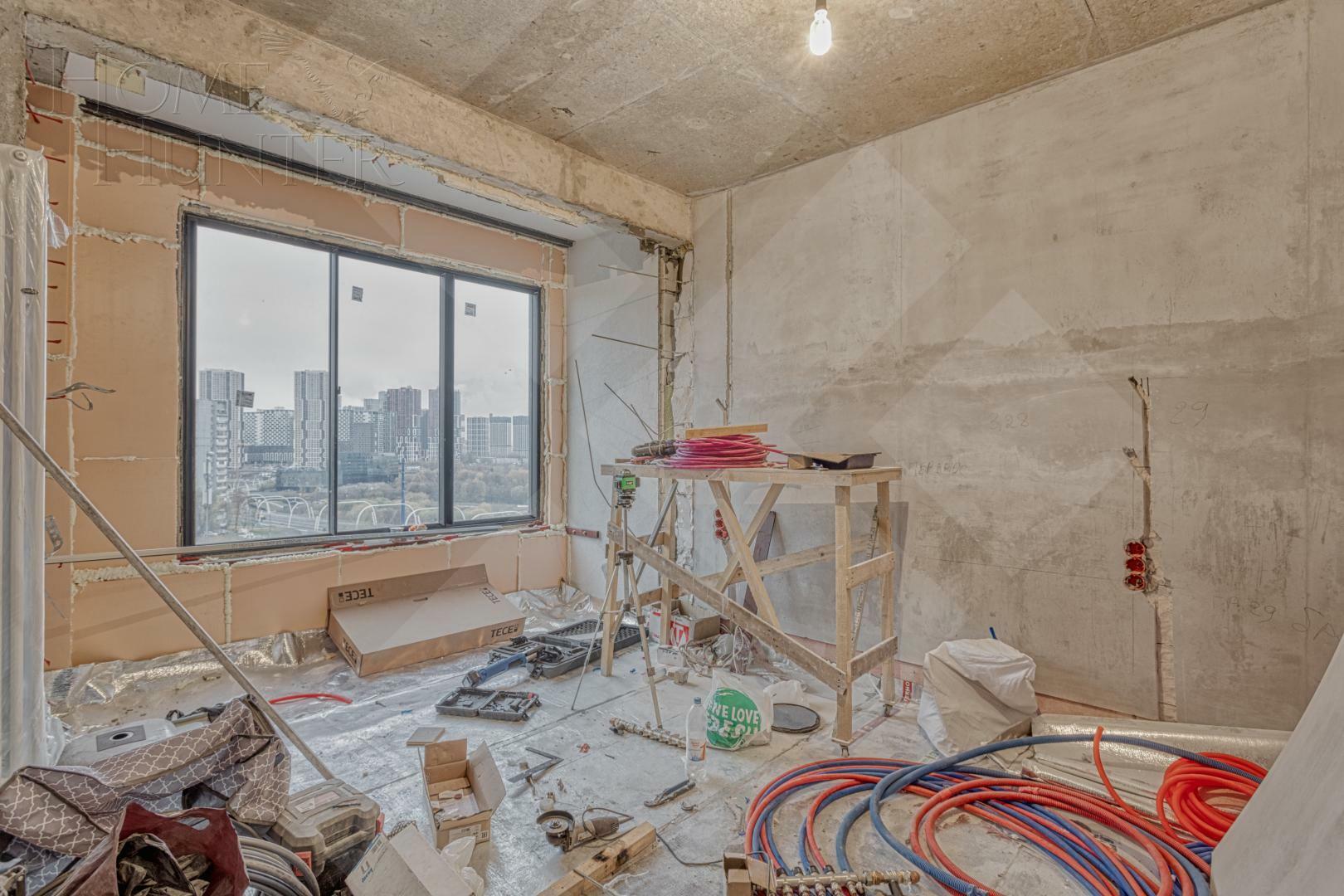 4-КОМН. КВАРТИРА БЕЗ ОТДЕЛКИ 120 М² НА 8 ЭТАЖЕ