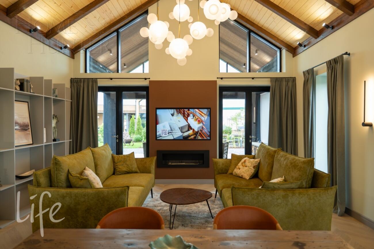 1-этажный коттедж 217 м² с отделкой