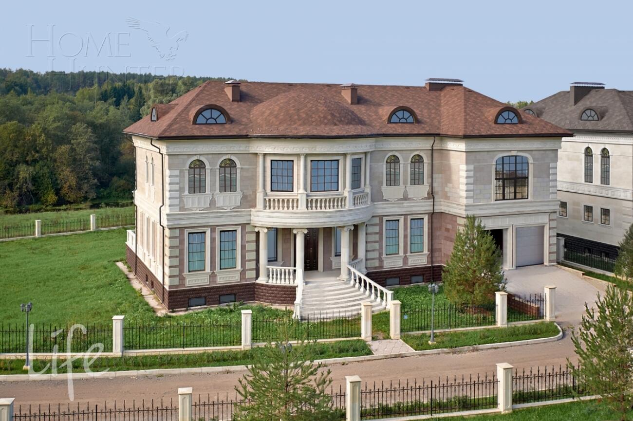 2-этажный коттедж 1 323 м² без отделки