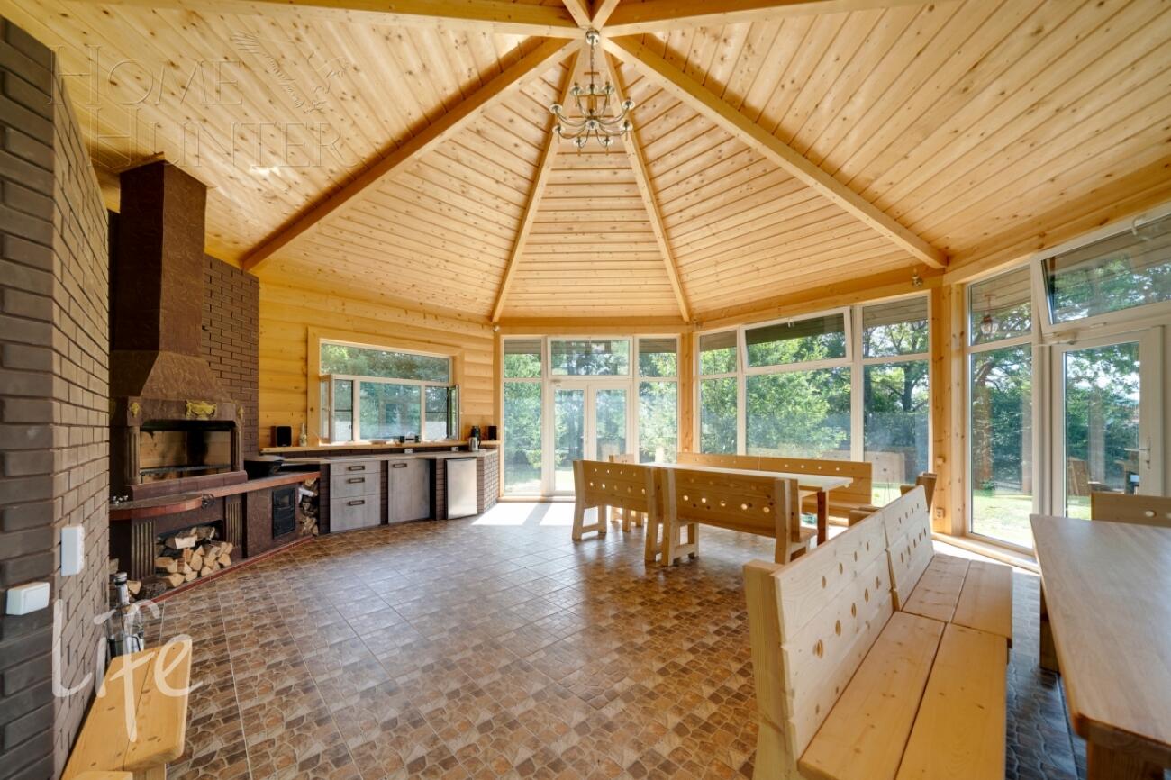 2-этажный коттедж 390 м² с отделкой