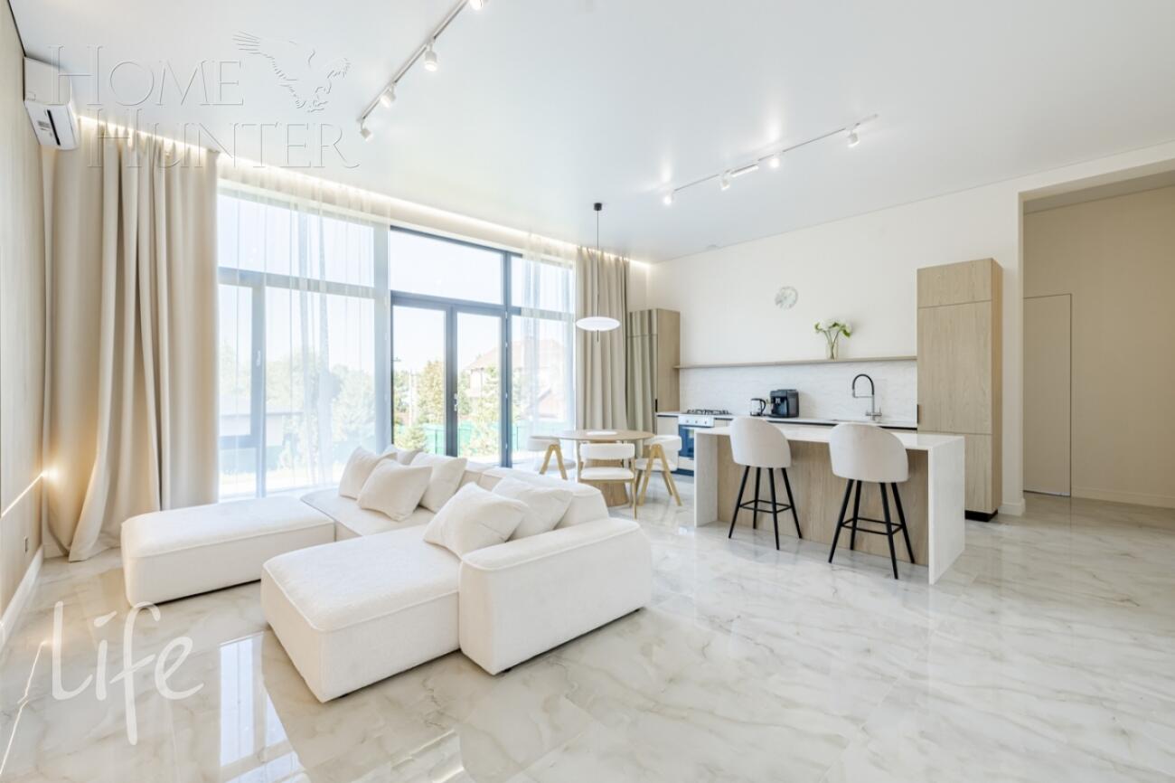 1-этажный коттедж 175 м² с отделкой